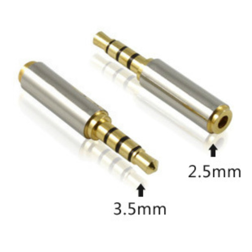 2.5mm female to 3.5mm male Audio Converter