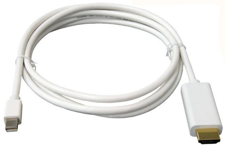 Mini Displayport to HDMI Cable 1.8m