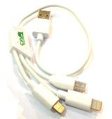 Dual Lightning,MicroUSB Short Cable