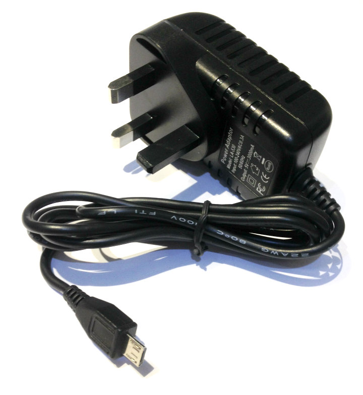 3Amp MicroUSB Charger 1m (No USB)