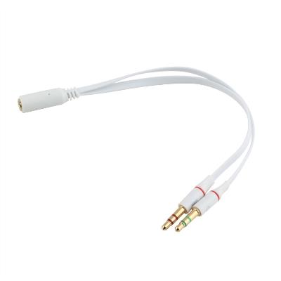 Headset/MIC Splitter to Audio 3.5mm Jack for PC/Laptop 21cm