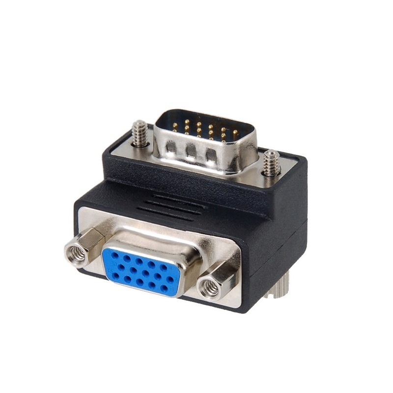 VGA to VGA L-shaped Adapter