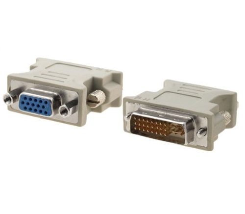 DVI I 24+5 to VGA Female Converter