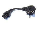 Short Power Cable EU 18cm