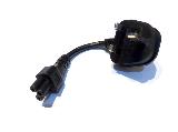 Short Power Cable UK 18cm