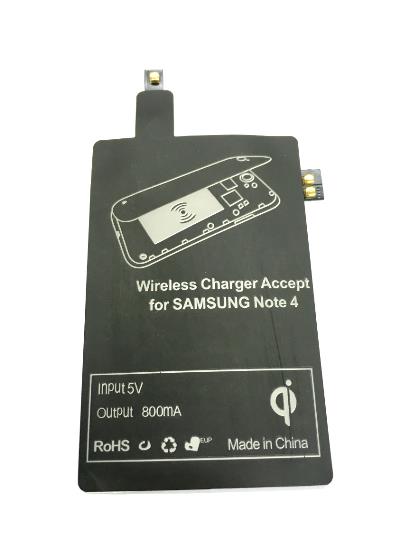 Samsung Note 4 QI Output 800mAH Wireless Receiver