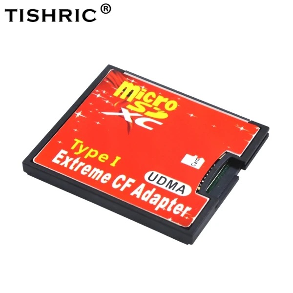 Dual Slot Micro SD/SDXC TF To CF Compact Flash