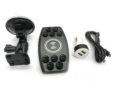 QI Wireless Mobile Car Charger+Holder