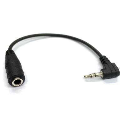 2.5mm Audio Male to 3.5mm Audio Female Audio Converter Cable 14cm