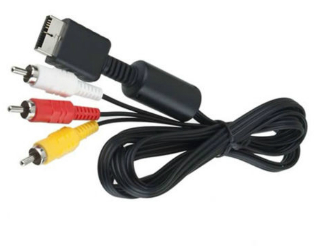 AV Cable Cord for Sony PS2 PS3 Console System 1.5m