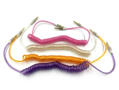 3.5mm Spring Audio Cable 30-100cm