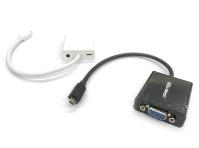 H-Quality Micro HDMI - VGA Adapter with Audio+Power
