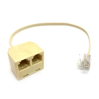 Telephone RJ11 Line Splitter 22cm