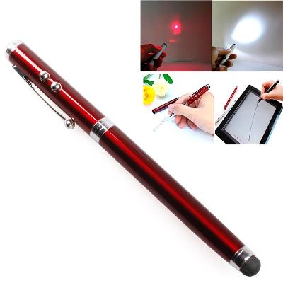 H-Quality Capacitive Stylus/Ball Pen/Laser Pointer/LED Torch