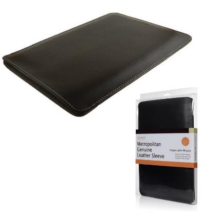 LUXA2 Metropolitan Leather 11inch MacBook Sleeve