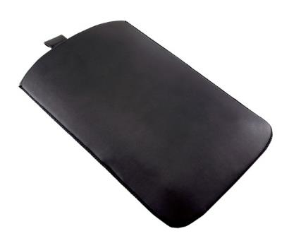 8 inch Tablet Pocket Sleeve PU Leather 8.7''x7''inch (Black)