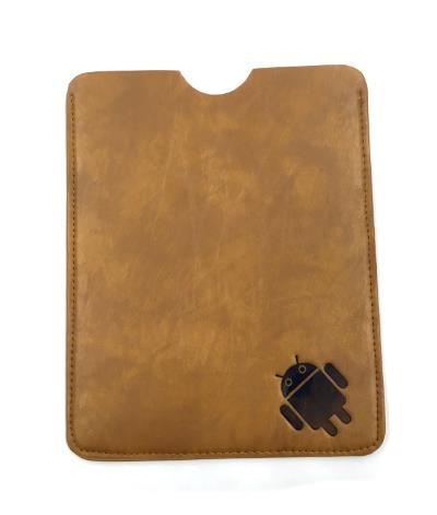 8 inch Tablet Pocket Sleeve PU Leather 8.7''x7''inch (Brown)