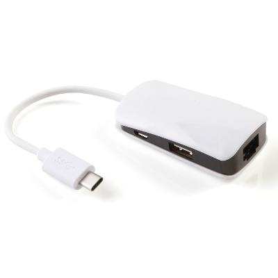 USB Type C to RJ45 LAN Adapter + 2 USB Hub