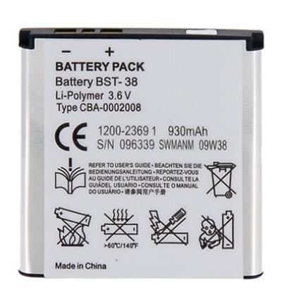 Sony Ericsson BST-38 Battery