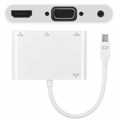 H-Quality Mini Displayport to HDMI/VGA Converter