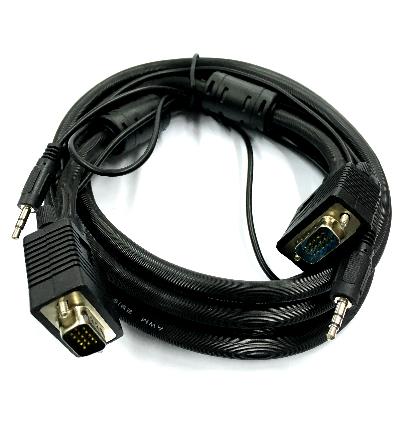 VGA Cable with Audio 3m