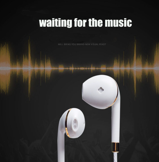 Earphone with MIC/Volume Control 1.2m