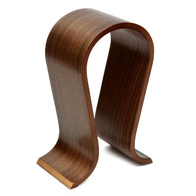 100% Wood U Shape Stand for Headphone 