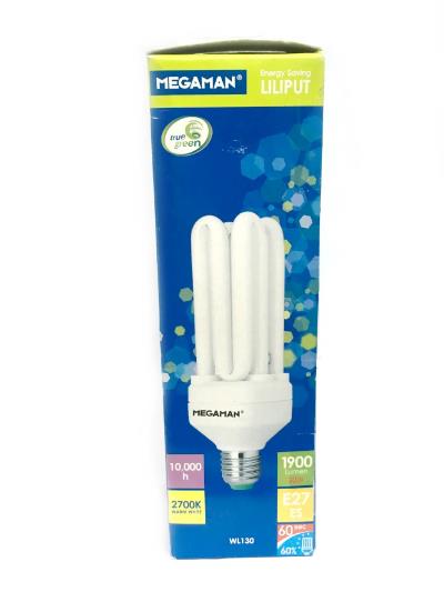 MEGAMAN Light Bulb 30W E27 WL130 Lumen 1900
