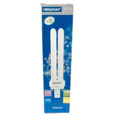 MEGAMAN Light Bulb 18W G24d-2 Lumen 1200 6500K