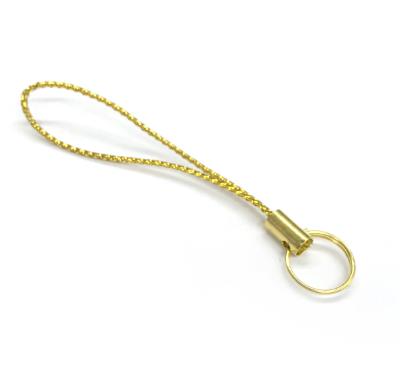 Mini Lanyard Strap 6cm Gold