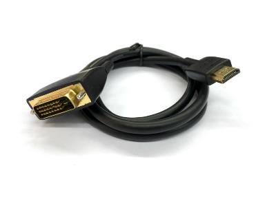 H-Quality DVI 24+1 to HDMI 2.0 Cable  1m