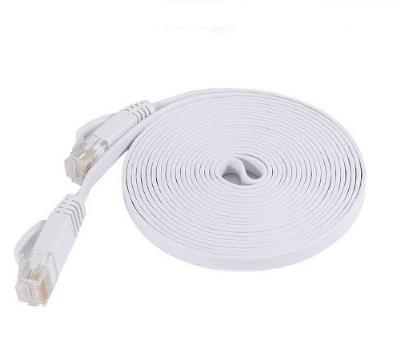LAN Cat 6 Flat Cable 3m White
