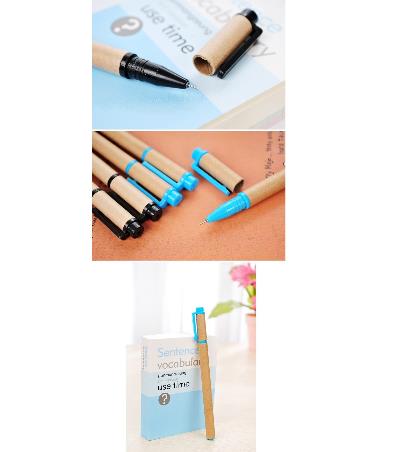 Creative Simple Shell BLACK Gel Ink Pen 0.38mm