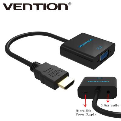 HDMI to VGA Adapter, Digital to Analog Audio Converter M/F Video Cable
