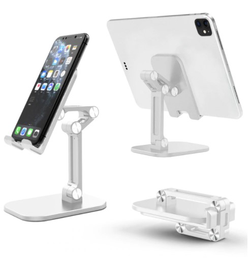 Folding Adjustable Mobile Tablet Stand
