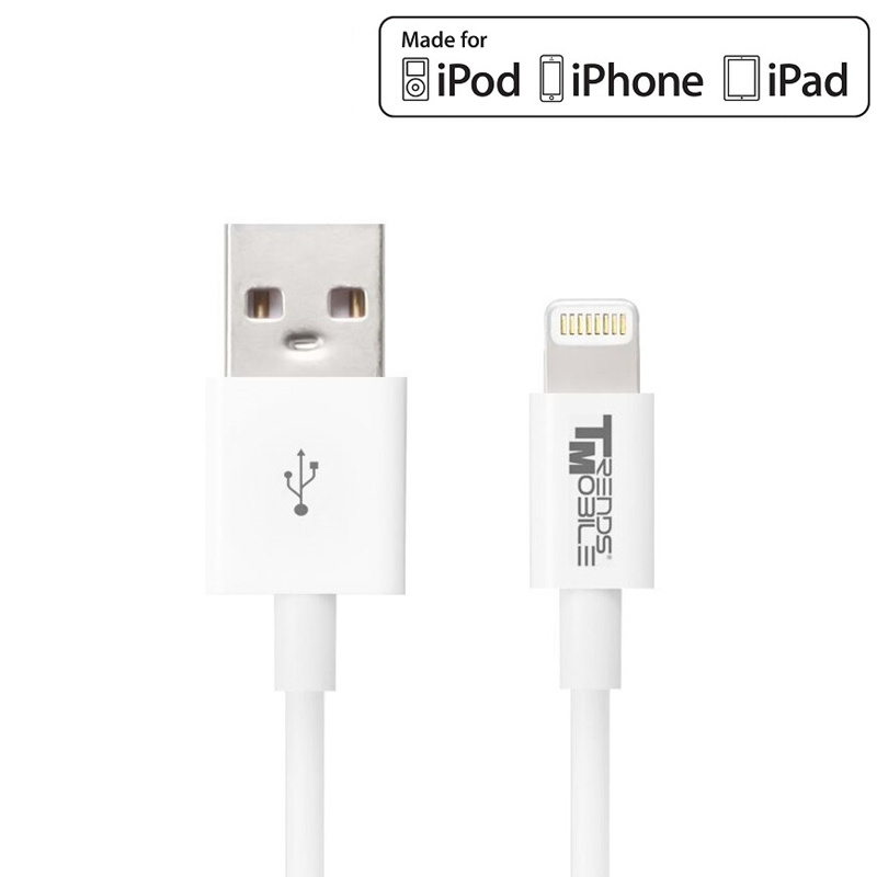 MFI USB Cable All iPhones/iPad/Mini/Air/Pro/iPod Charge/Data Apple Licensed 1M