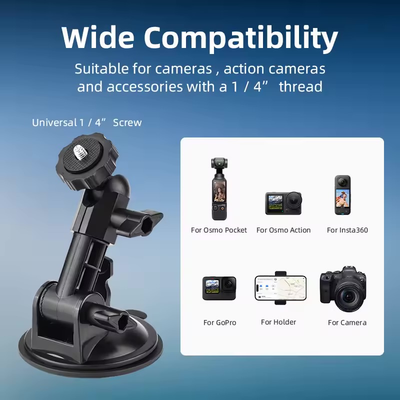 Suction Mount For Camera / GoPro / ActionCam