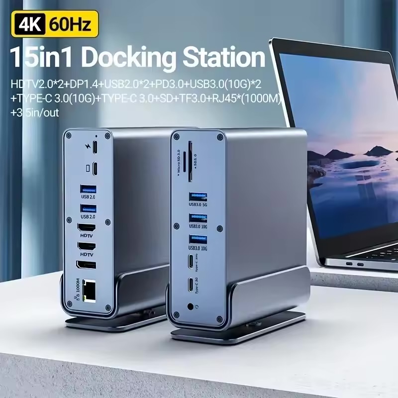 15 in 1 USB-C Docking Station