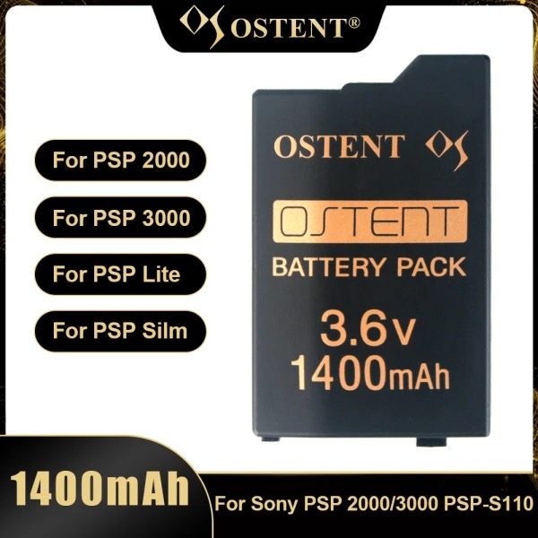 Battery Real Capacity for Sony PSP 2000/3000 PSP-S110