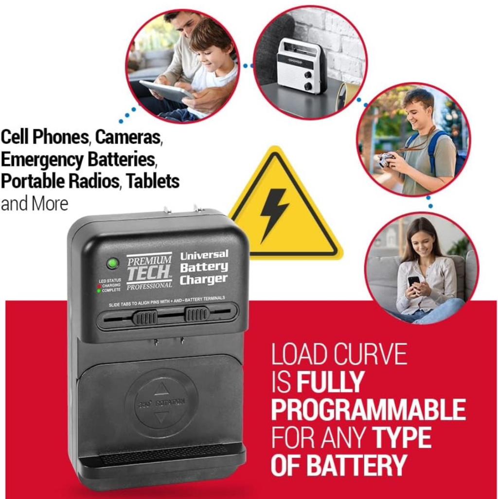 Universal AC/DC Li-Ion Battery Charger