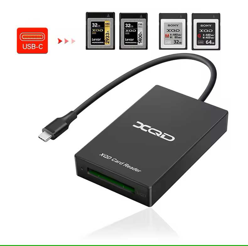 USB C XQD Reader