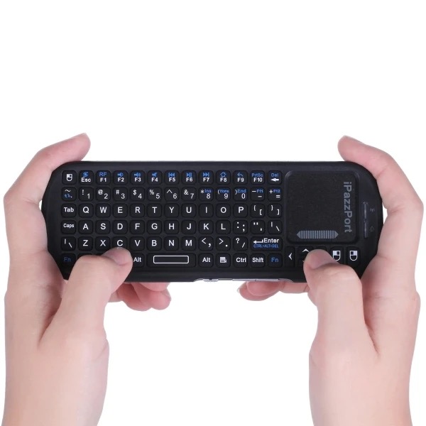 Bluetooth 2.4Ghz Keyboard with Touchpad