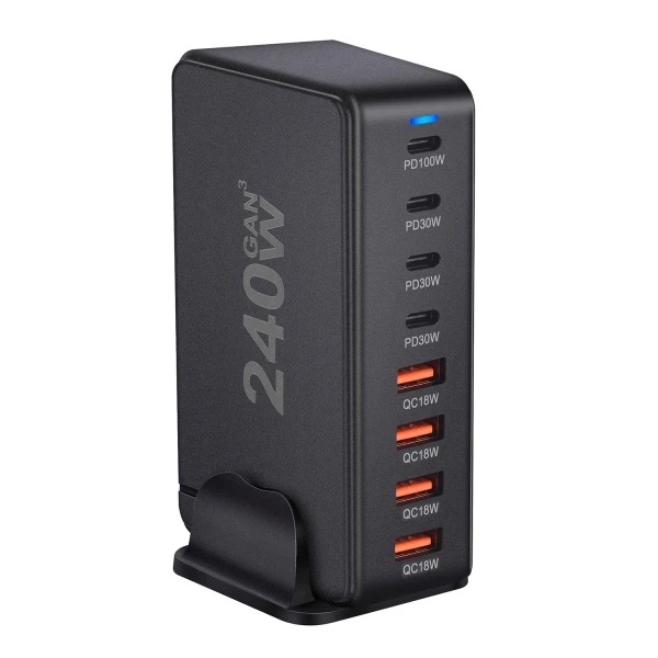 240w Multi PD USB 8 port charger