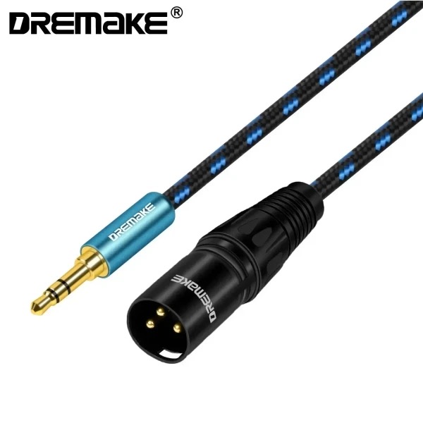 DREMAKE Aux 3.5mm to XLR male