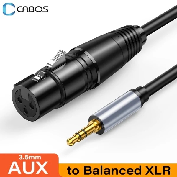 XLR to 3.5mm Audio Cable