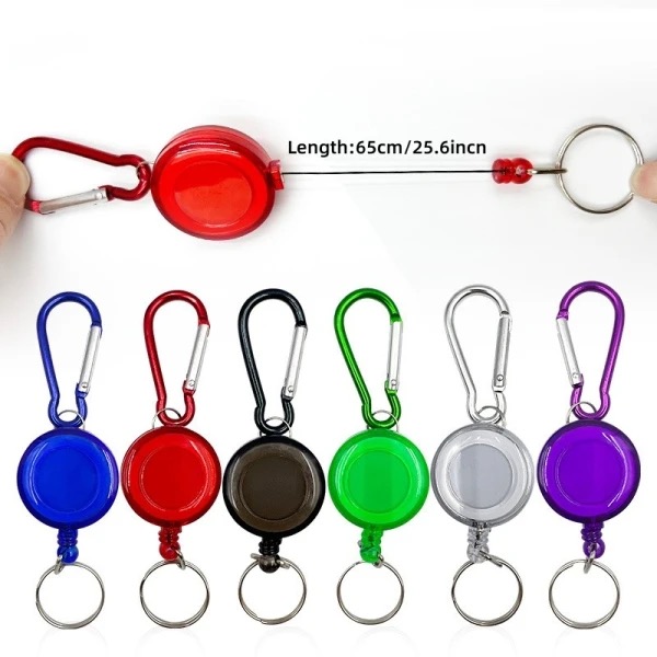 Retractable Card keys holder