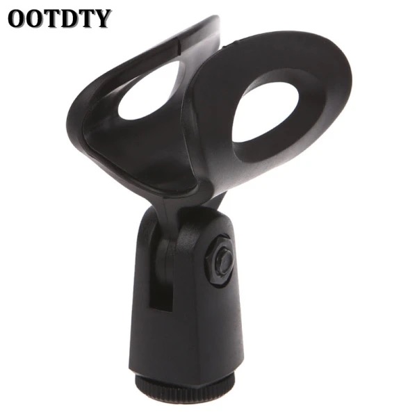 Flexible Microphone Mic Stand Accessory Plastic Clamp Clip Holder Mount
