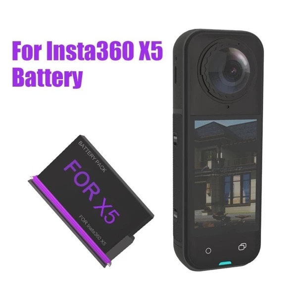 Insta360 X5 Battery Large Capacity 2850mAh