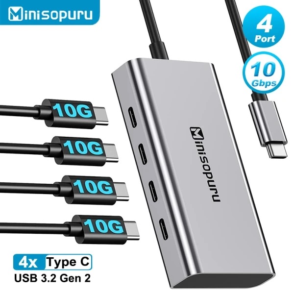 4 port USB-C Hub