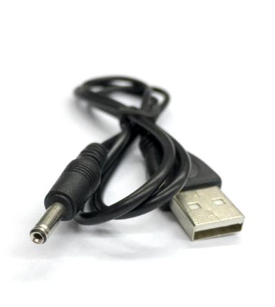 AC/DC Power 3mmx1.5mm USB Cable 60cm